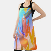 バードオブパラダイスアロバープリントエプロン エプロン (インサイチュ)