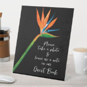 バードオブパラダイスゲストブック 台座サイン (インサイチュ)