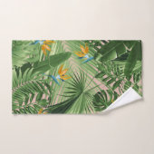 バードオブパラダイスジャングル葉ズドリーム2 バスタオルセット (ハンドタオル)