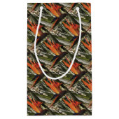 バードオブパラダイスストレリツィアレジネアクリカルパント スモールペーパーバッグ (裏面)