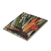 バードオブパラダイスストレリツィアレジネアクリカルパント タイル (側面)