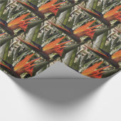 バードオブパラダイスストレリツィアレジネアクリカルパント ラッピングペーパー (角)