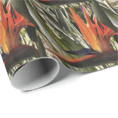 バードオブパラダイスストレリツィアレジネアクリカルパント ラッピングペーパー (ロールコーナー)