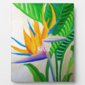 バードオブパラダイスデザイン フォトプラーク (正面)