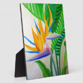 バードオブパラダイスデザイン フォトプラーク (側面)