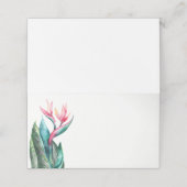 バードオブパラダイストロピカル空白の座席表 プレイスカード (外部開封)