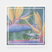 バードオブパラダイスパーティー スタンダードランチョンナプキン (正面)