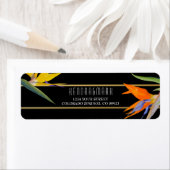 バードオブパラダイスフローラ住所 シール (インサイチュ)