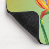 バードオブパラダイスフローラ熱帯マウスパッド マウスパッド (コーナー)