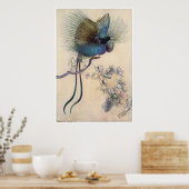 バードオブパラダイスプリントワーウィックゴブル ポスター (キッチン)