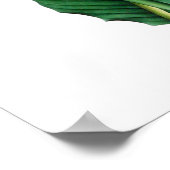 バードオブパラダイスプリント1熱帯植物紙ポスター ポスター (角)