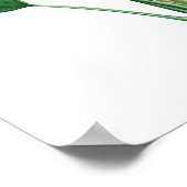 バードオブパラダイスプリント#4トロピカルデコール ポスター (角)