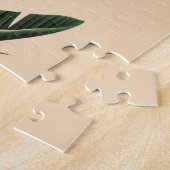 バードオブパラダイスボタニカルアート ジグソーパズル (側面)