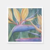 バードオブパラダイス紙ナプキンス スタンダードカクテルナプキン (正面)