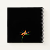 バードオブパラダイス結婚のゲストブック ノートブック (裏面)