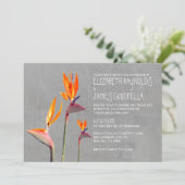 バードオブパラダイス結婚式招待状 招待状 (スタンド正面)