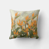 バードオブパラダイス装飾用クッション クッション (裏面)