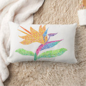 バードオブパラダイス装飾用クッション ランバークッション (ブランケット)