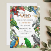 バードオロットワイルドワン誕生日コカトゥーマカオ 招待状