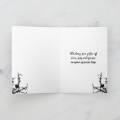 バードオンアブランチ誕生日 カード (内部)