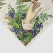 バードオンハンドヴィンテージビオレットティッシュペーパー 薄葉紙 (詳細)