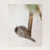 バードオンブランチヤングジュンヴェニルブラックホエベジグソー ジグソーパズル (縦)