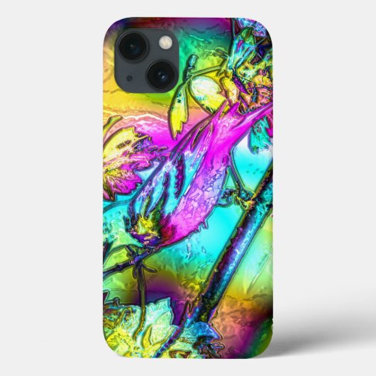 バードガラスアート1 Case-Mate iPhoneケース (裏面)