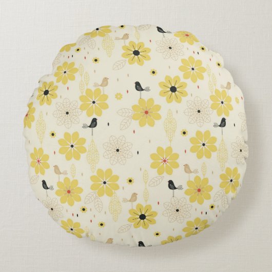 バードガーデン ラウンドクッション (正面)