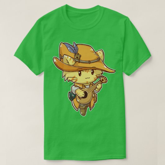 バードキャット Tシャツ (デザイン正面)