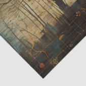 バードキルト抽象芸術の分離 薄葉紙 (詳細)