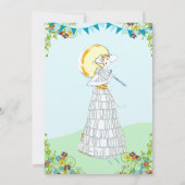 バードケージバンティンガーデンブライダルシャワー招待状 招待状 (裏面)