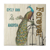 バードケージピーコックウッドグレインフォーエバーサンス タイル (正面)