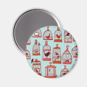 バードケージ（青） マグネット (正面/裏面)