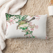 バードコットン装飾用クッション ランバークッション (ブランケット)