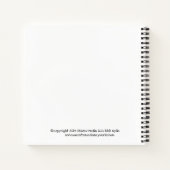 バードコフレンドリーーヒ ノートブック (裏面)