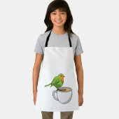 バードコーヒーカップ エプロン (インサイチュ)