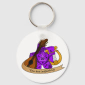 バードサイコロデザイン キーホルダー (裏面)