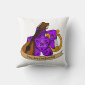 バードサイコロデザイン クッション (裏面)