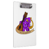 バードサイコロデザイン クリップボード (右)