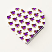 バードサイコロデザイン ノートブック (裏面)