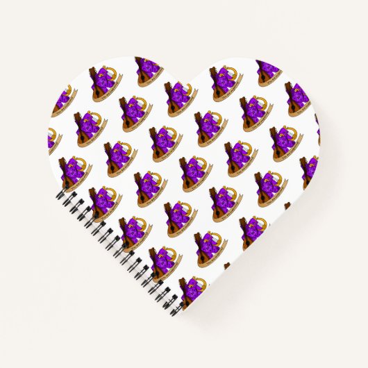 バードサイコロデザイン ノートブック (正面)