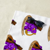 バードサイコロデザイン ビーチタオル (インサイチュ)