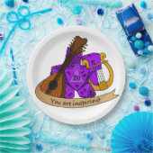 バードサイコロデザイン ペーパープレート (パーティー)