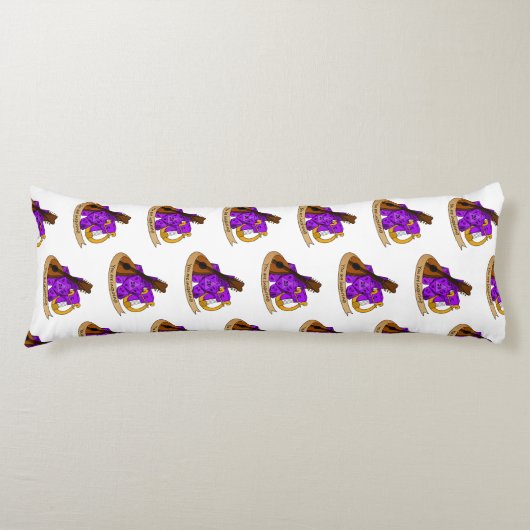 バードサイコロデザイン ボディピロー (正面)