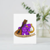 バードサイコロデザイン ポストカード (スタンド正面)