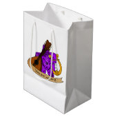 バードサイコロデザイン ミディアムペーパーバッグ (正面アングル)