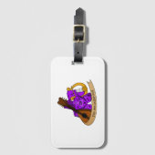 バードサイコロデザイン ラゲッジタグ (正面縦)