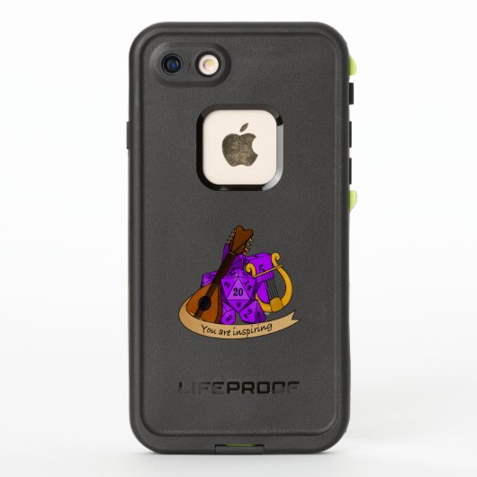 バードサイコロデザイン LifeProof iPhoneケース (裏面)