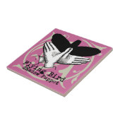 バードシャドウパペットハンドヴィンテージ タイル (側面)