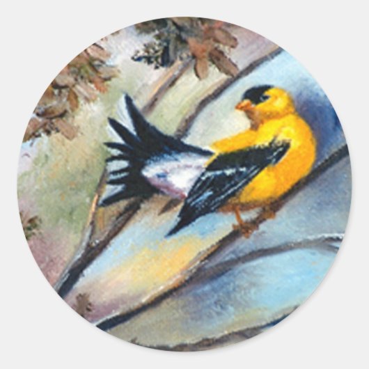 バードシールの表示 ラウンドシール (正面)